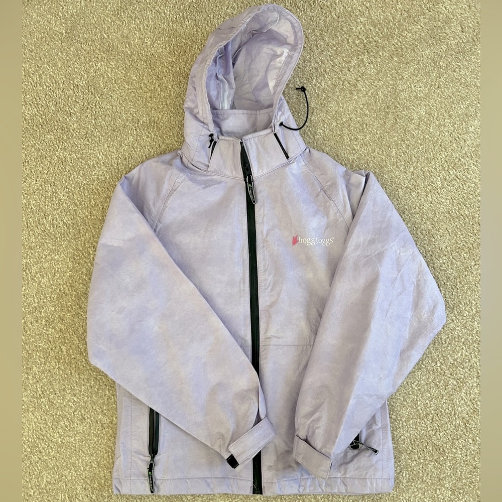 Women’s Frog Tog Rain Purple Jacket Size Small